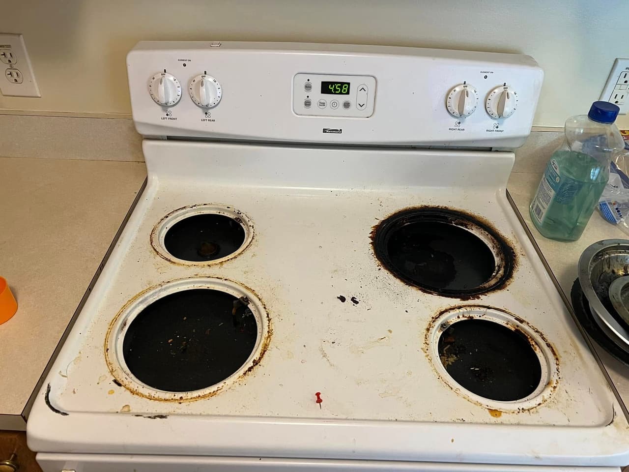 Recent cleaning project